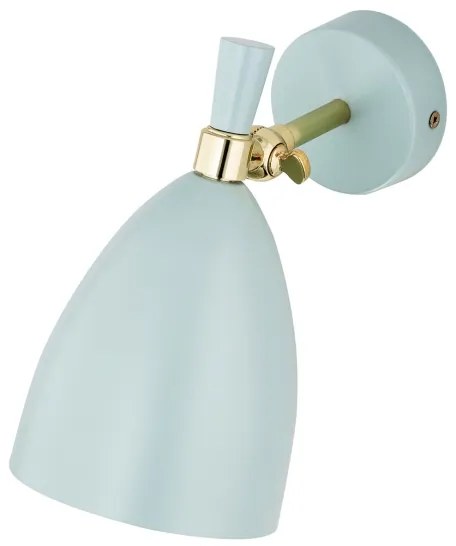 Argon 4700 - Fali lámpa CHARLOTTE 1xE27/15W/230V kék/arany