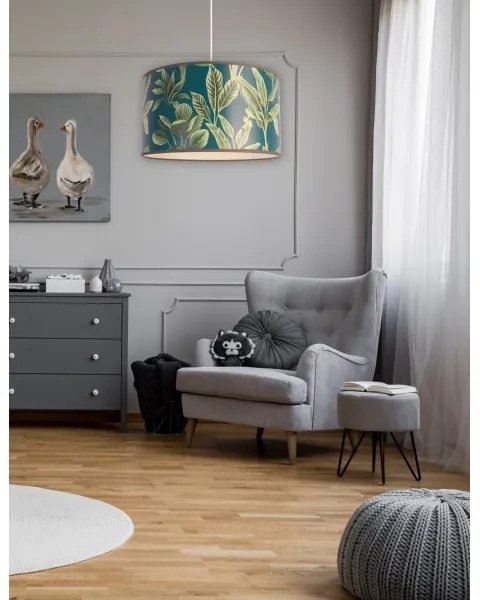 Duolla - Csillár zsinóron GOLD LEAVES 1xE27/15W/230V á. 40 cm