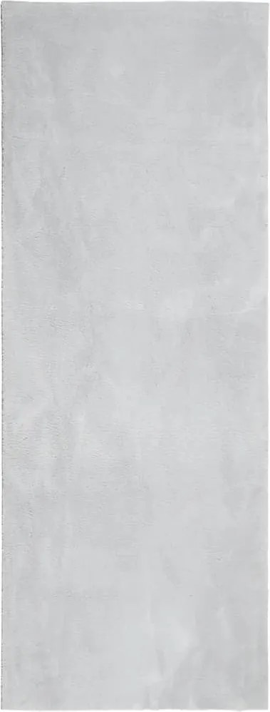 vidaXL HUARTE szürke rövid szálú puha és mosható szőnyeg 80 x 200 cm