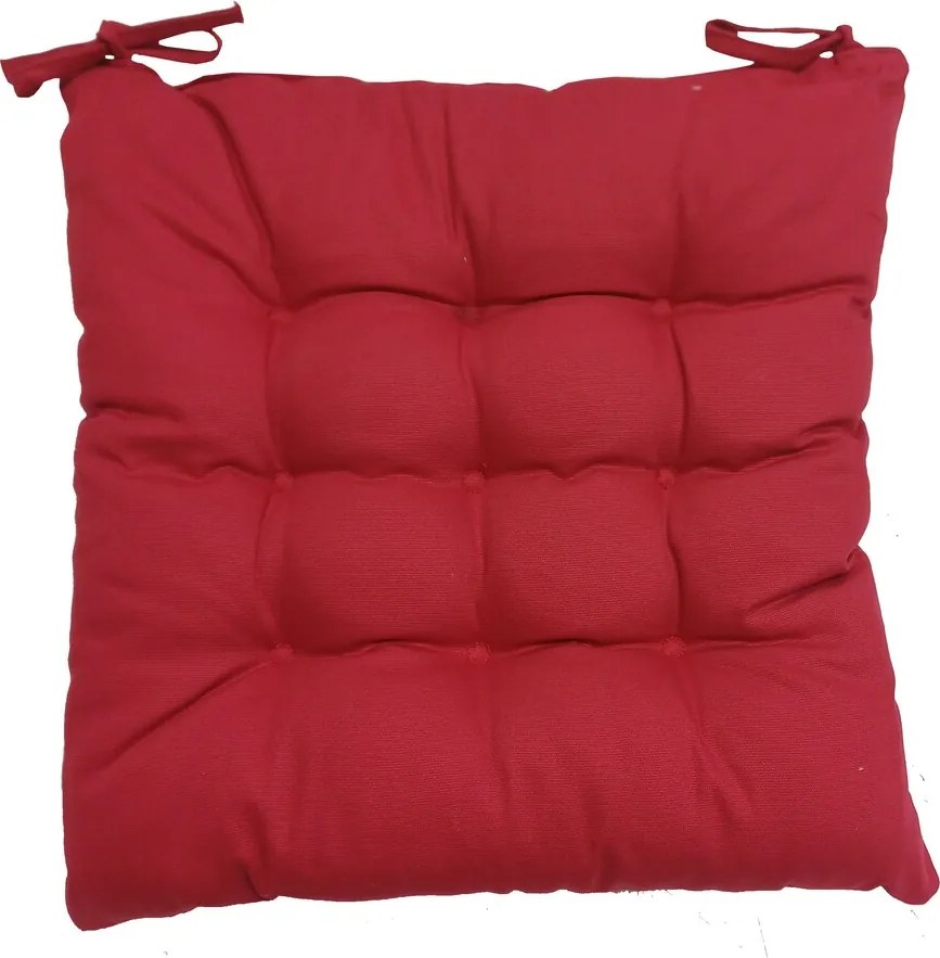 Ülőpárna ERLA RED 45x45 cm