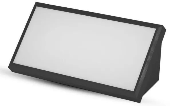 LED Kültéri fali lámpa LED/20W/230V 4000K IP65 fekete