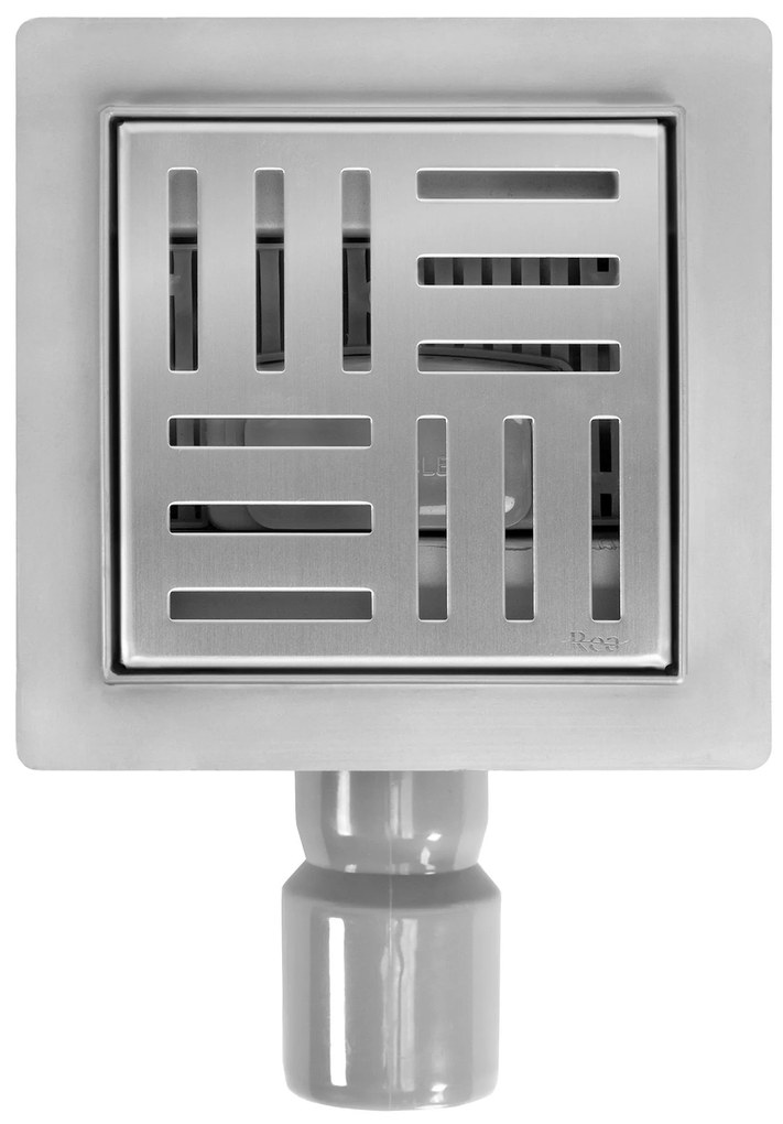 Rea, Vízelvezető csatorna REA CROSS 120x120 Nikkelkefe, REA-G6200