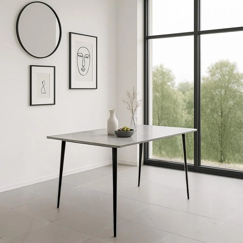 AVENBERG MONTE 140 Étkezőasztal - fehér