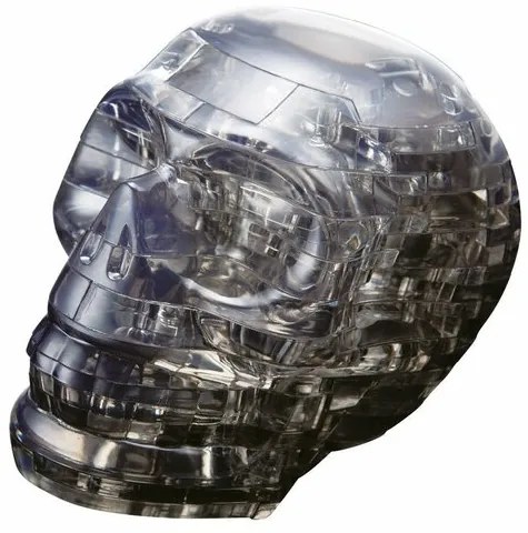 HCM Kinzel 3D kristály puzzle koponya, 49 db