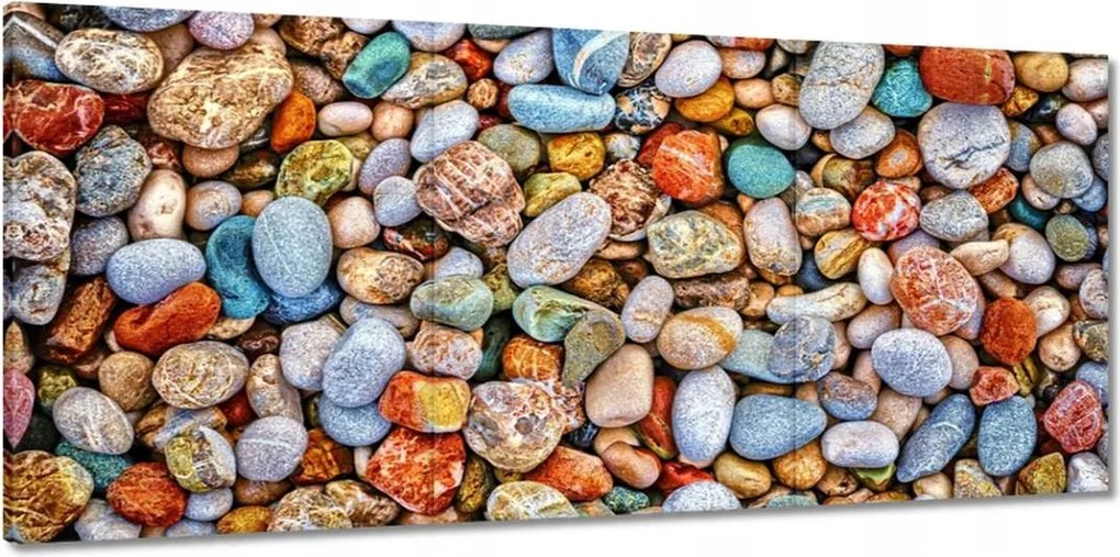 Vászonkép 150x70 Színes kavicsok