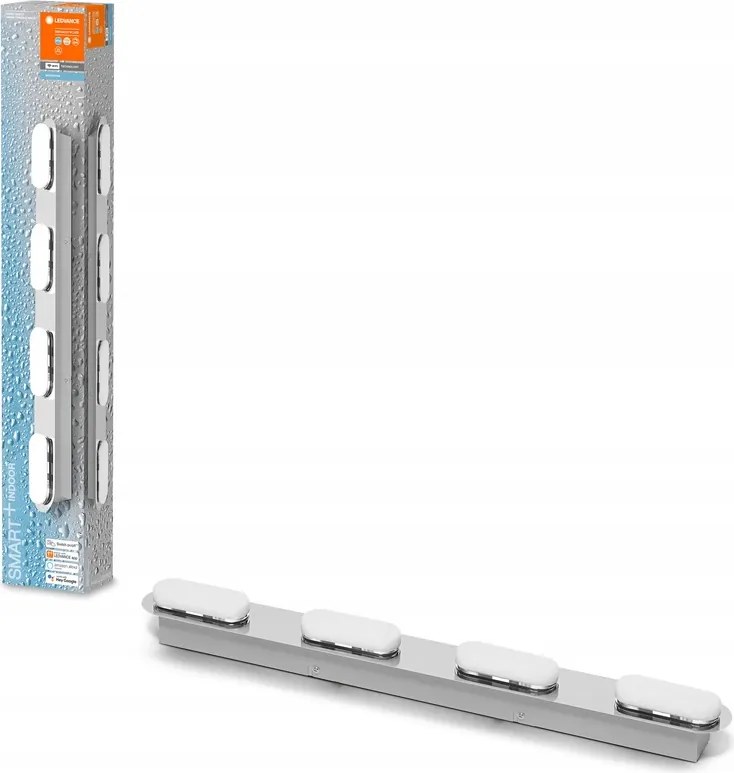 Mennyezeti lámpa Led fürdőszobai lámpatest tükör fölé 27W 2200lm Cct Smart+ WiFi