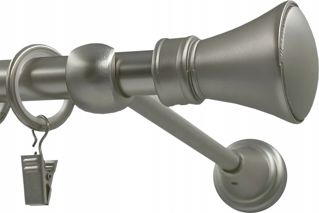 Fém Függönykarnis fi16 monaco Szatén 300cm galvanizált