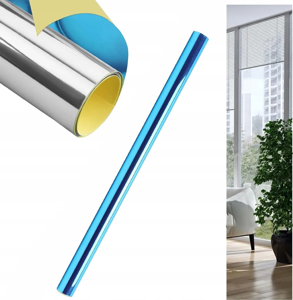 Tükörfólia Öntapadós Falra Ragasztható Bútor 60 X 150CM