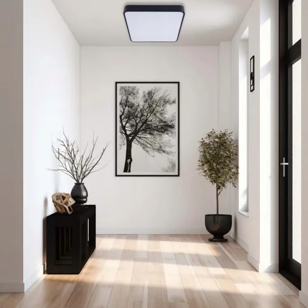 LED Mennyezeti lámpa FELIZ LED/50W/230V 4000K 40x60 cm fekete