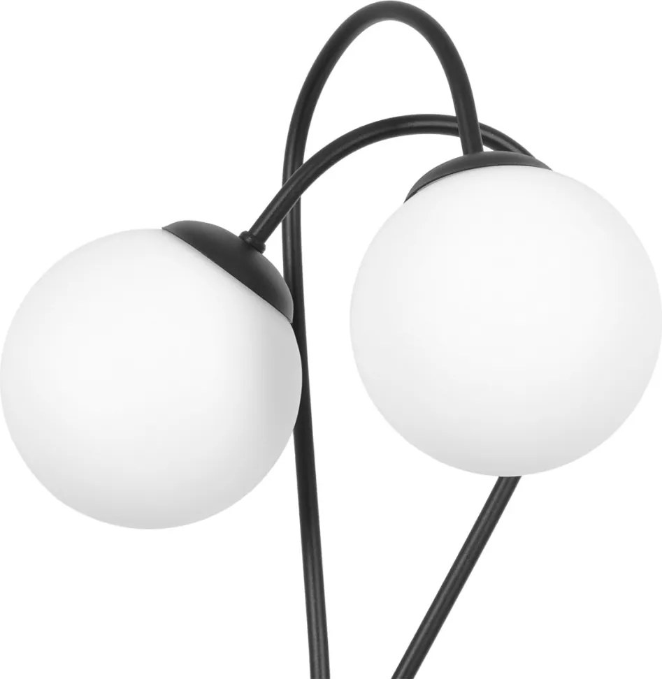 KAJA K-5353 NELA Fekete Színű Állólámpa 2xE14 10W IP20