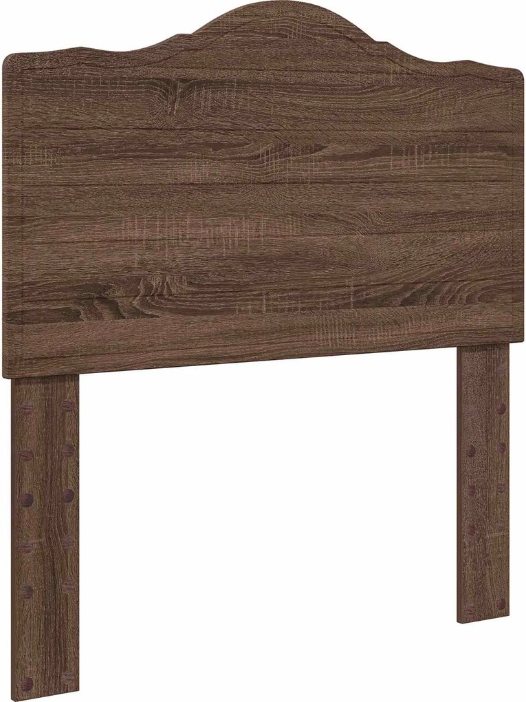 vidaXL Fejtámla Barna Tölgy 90 cm Faanyag