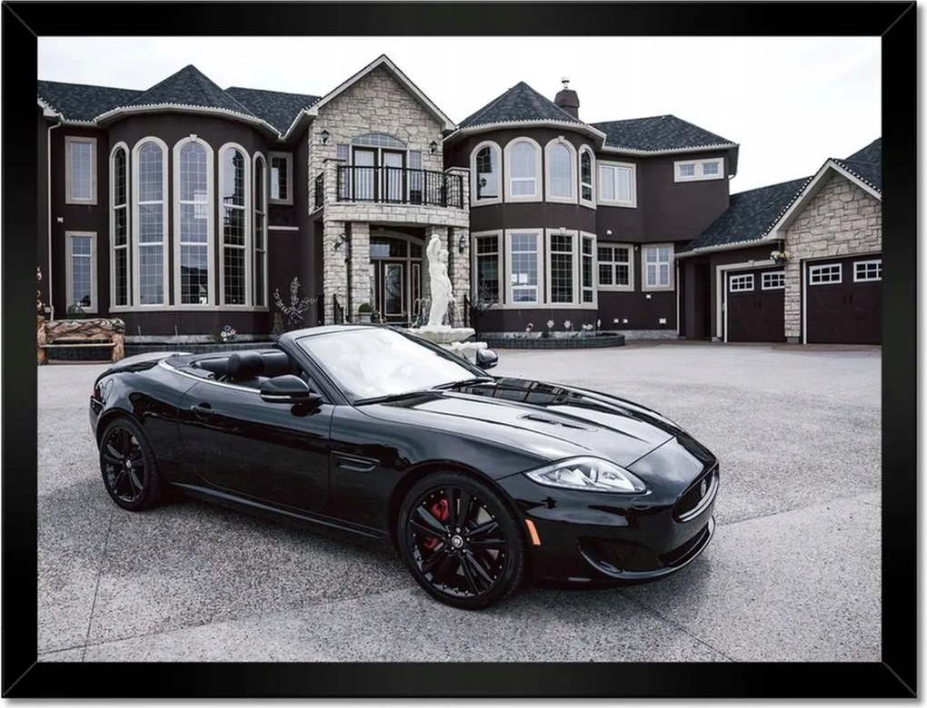 Poszterek keretben 40x30 Autó Fura Sport