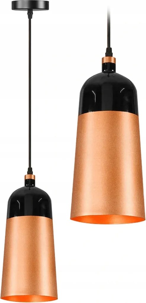 Függőlámpa Loft Fox Loft Fém Ipari Arany