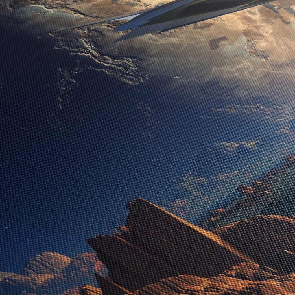 Kép - idegenek érkezése (120x50 cm)