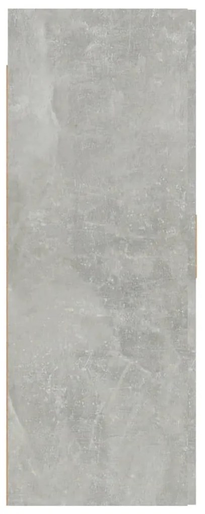 betonszürke függő faliszekrény 69,5 x 34 x 90 cm