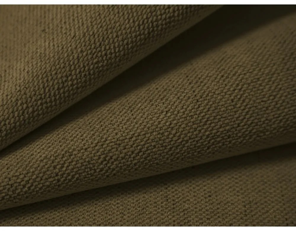 Zöld kárpitozott ágyneműtartós franciaágy ágyráccsal 200x200 cm Campi – Cosmopolitan Design