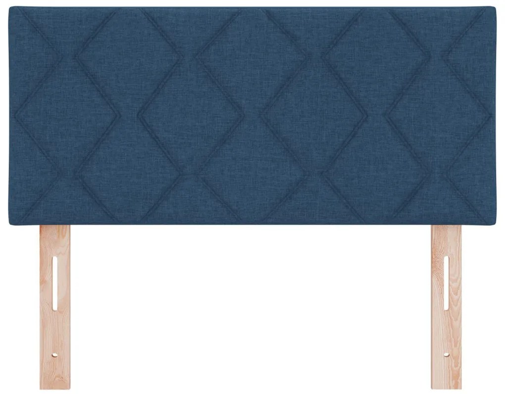 Fejtámla Gyémánt Blokk Design Kék 90 cm Szövet
