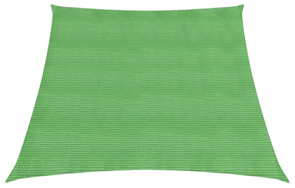 világoszöld HDPE napvitorla 160 g/m² 4/5 x 3 m