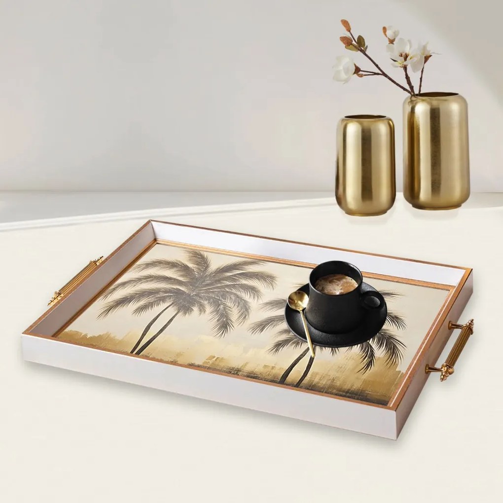 Üveg tálca, 38×24 cm – TPB9816