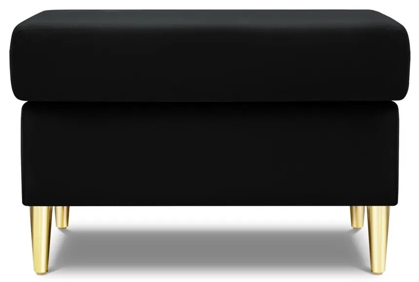 Fekete bársony lábtartó Kyoto – Cosmopolitan Design