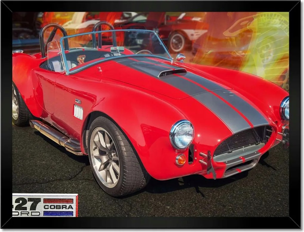 Poszterek keretben 40x30 Ford Shelby Cobra 427
