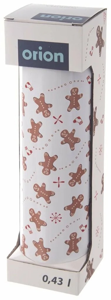 Orion Mézeskalács rozsdamentes acél termosz, 0,4 l