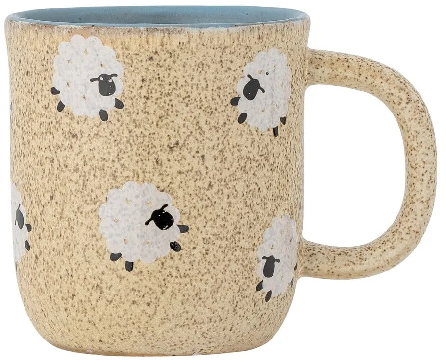 Bézs kőedény gyerek bögre 170 ml Dolly – Bloomingville Mini