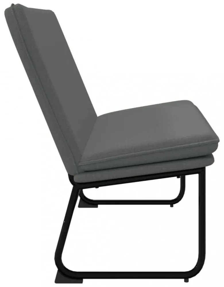 sötétszürke szövetpad 100 x 75 x 76 cm