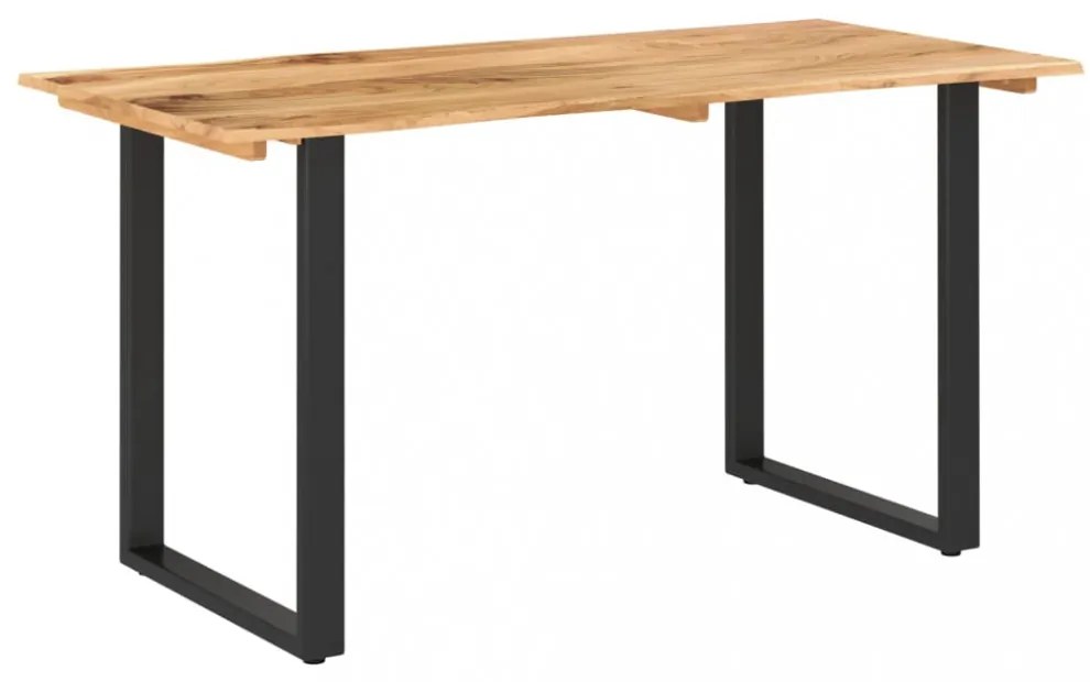 tömör akácfa étkezőasztal 140 x 70 x 76 cm