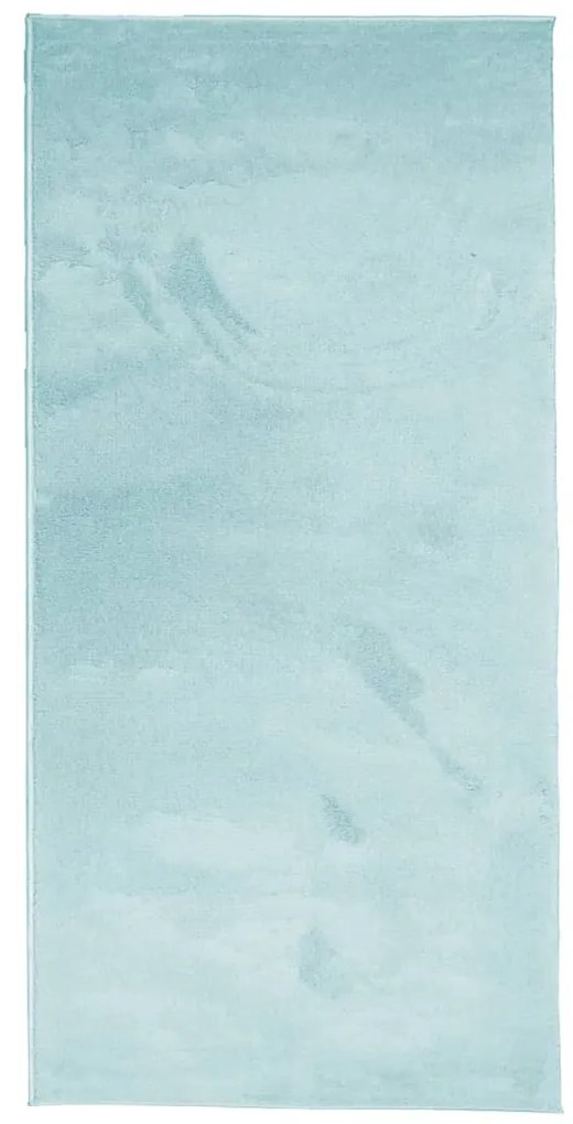 OVIEDO zöld rövid szálú szőnyeg 100 x 200 cm