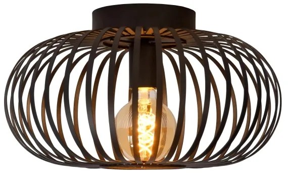 Lucide 78174/40/30 - Mennyezeti lámpa MANUELA 1xE27/60W/230V átm. 39,5 cm fekete