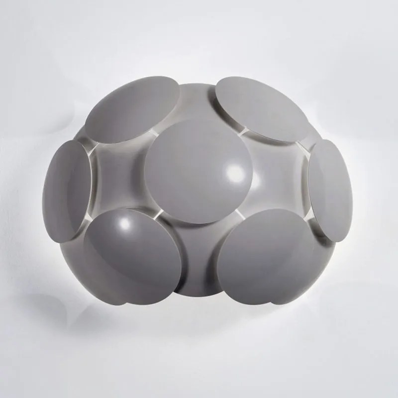 Italux SANTINA GREY W0317-01A-U1GM Fali lámpa 1x26W/E27