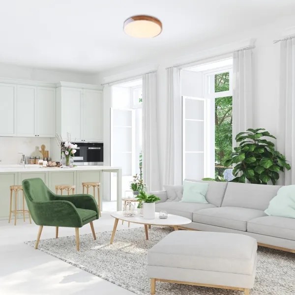 Rabalux 3527 - LED Mennyezeti lámpa MAPLE LED/24W/230V fehér