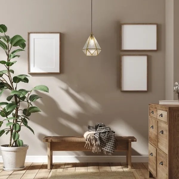 Rabalux 72245 - Csillár zsinóron NORAH 1xE14/40W/230V arany