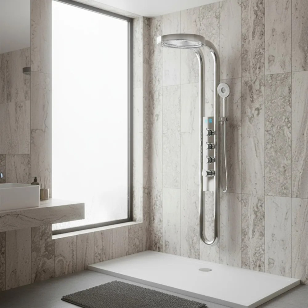 Aquajet hidromasszázs zuhanypanel