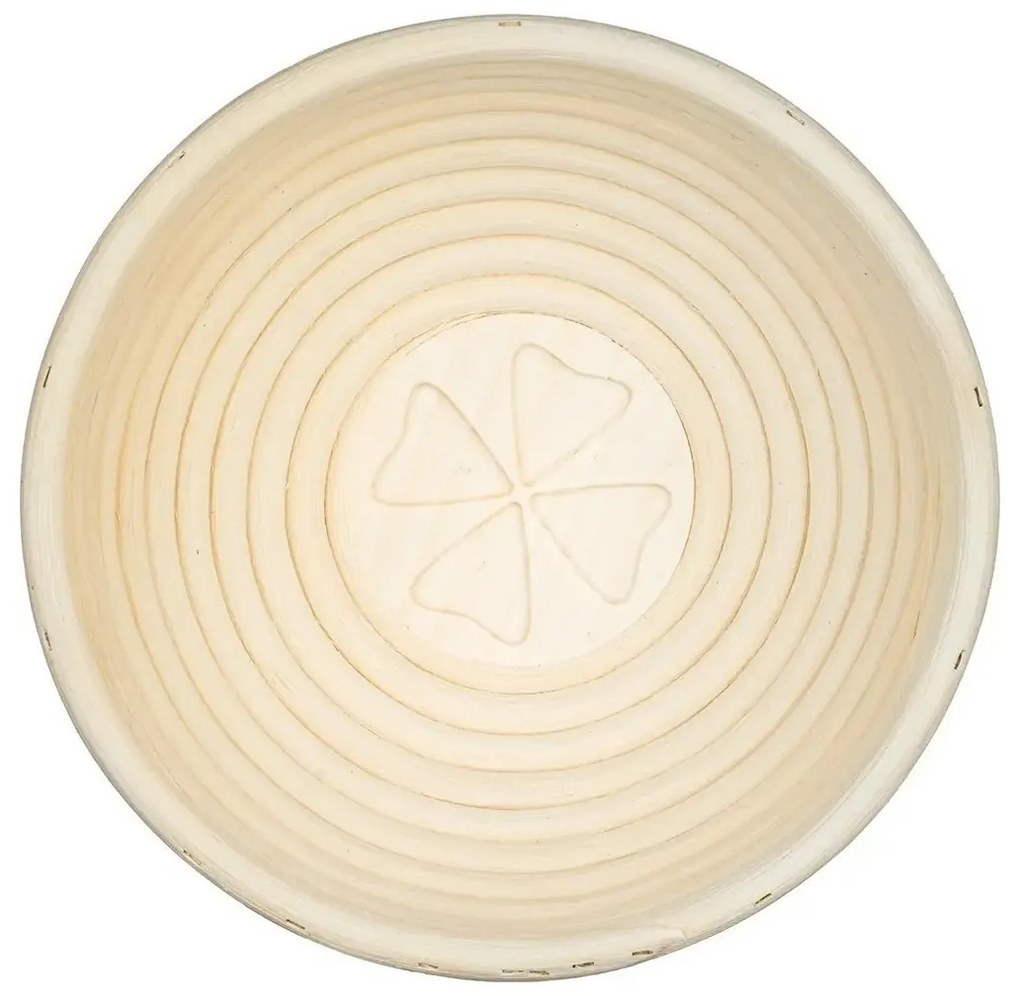 Banquet Kerek kenyérkosár kenyérkelesztéshezNatural átmérő 21 x magasság 7,5 cm, négylevelű
