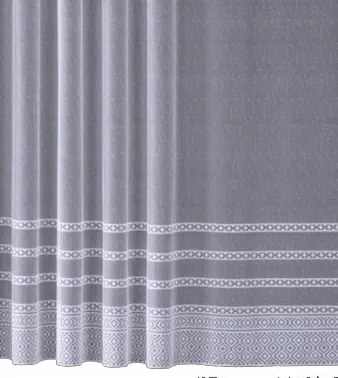 Mg Függöny 618/291 Fehér 250x160 Marokkó M szalaggal