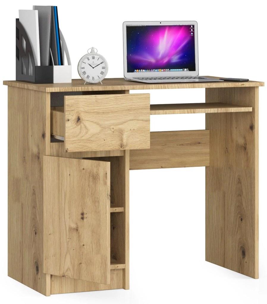 PC asztal Bhaskar (artisan tölgy) (B). Akció -15%. 1070877