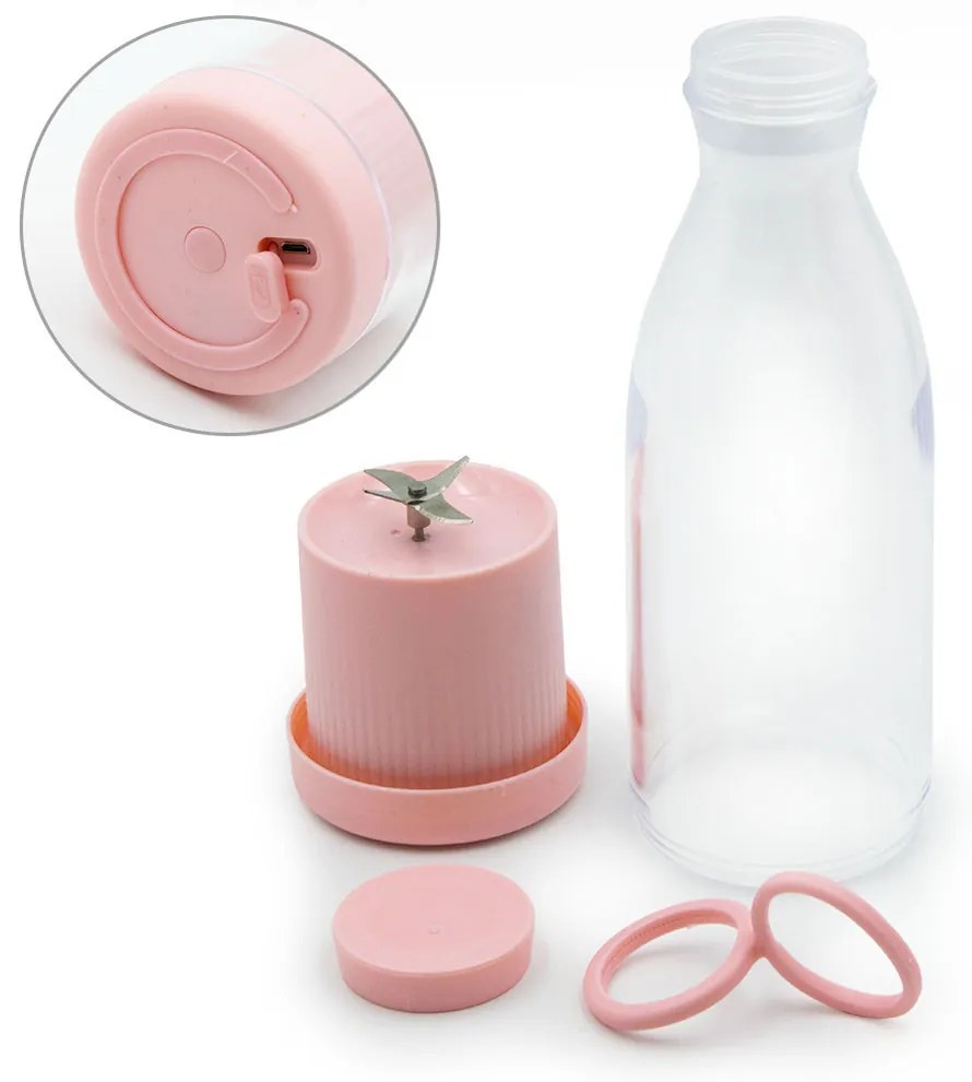 Hordozható Mini Turmix 420 ml