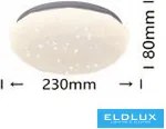 ELDLUX C02-18N Ufo Lámpa IP20