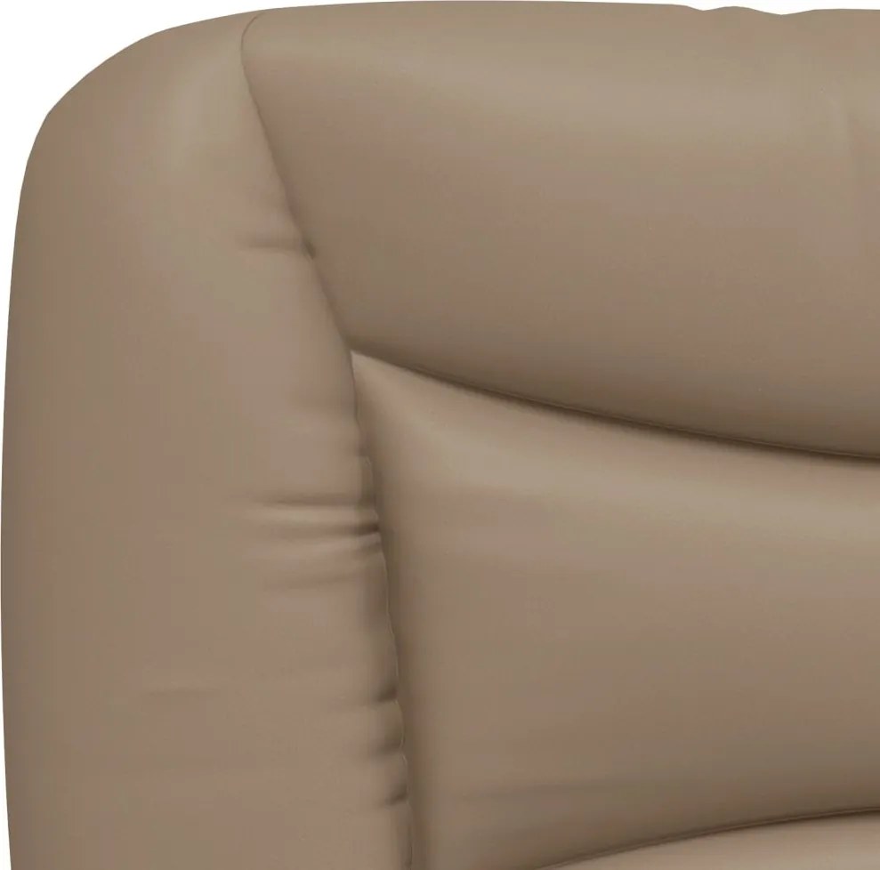 cappuccino színű műbőr fejtámla párna Hvar 90 cm