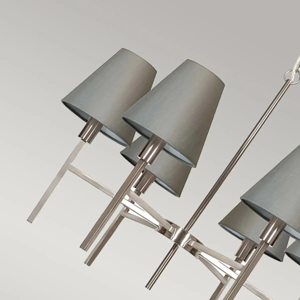 Elstead modern csillár lucerne ezüst elslucerne-6lt