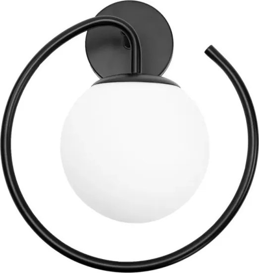 MORETTI MO8697 AURORA Fekete Színű Fali Lámpa 1xE27 60W IP20