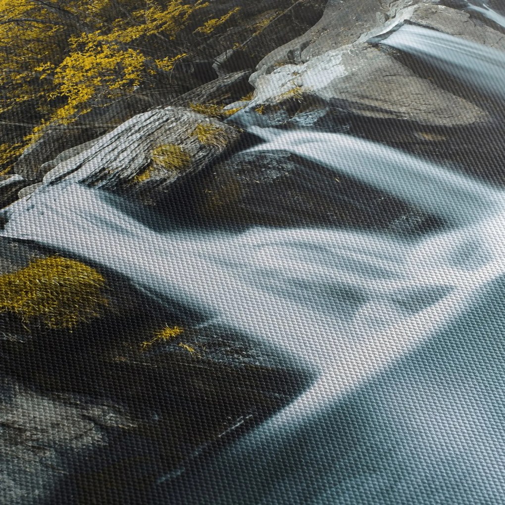 Kép - vízesés, Lushan, Kína (120x50 cm)