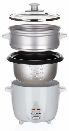 Activer rizsfőző edény ARC3, 300 W, fehér