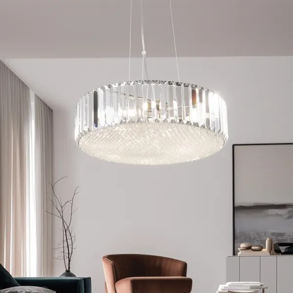 Brilagi - LED Kristály csillár zsinóron GLAMOUR 5xG9/42W/230V