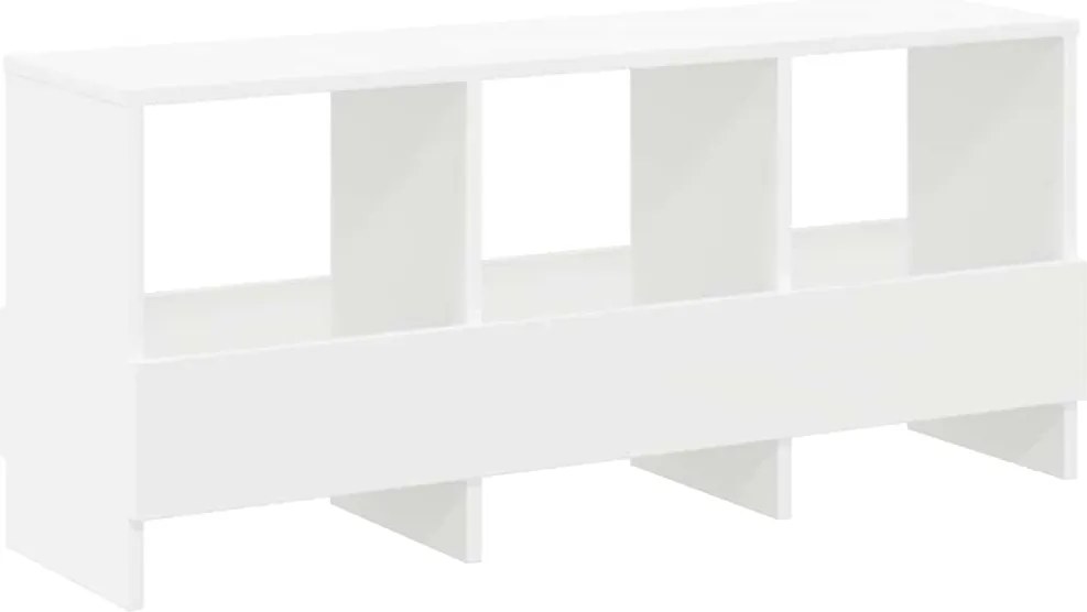 vidaXL Magazin állvány Fehér 102 x 30 x 45 cm