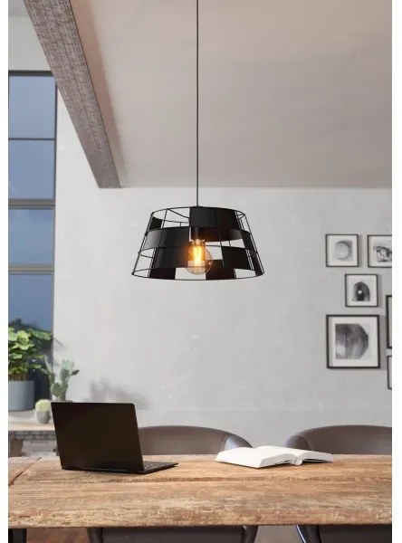 Eglo 43892 - Csillár zsinóron PONTEFRACT 1xE27/40W/230V