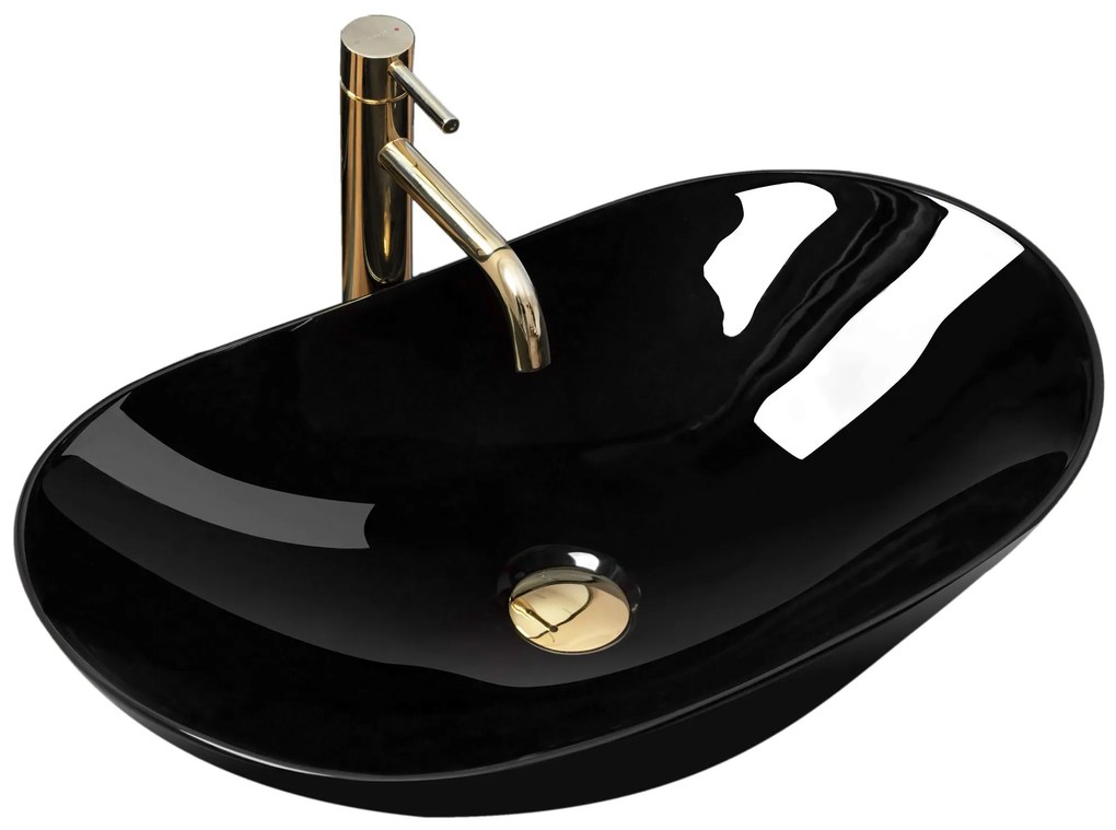Pultos mosdó Royal 60 black