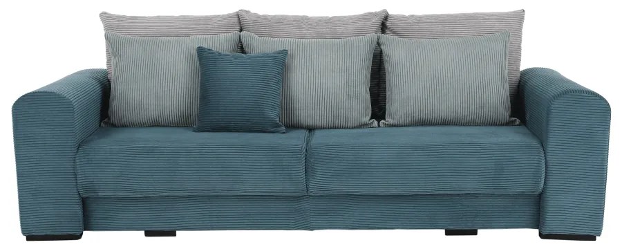 Extra tágas kanapé, kék, menta, világosszürke színű, GILEN BIG SOFA